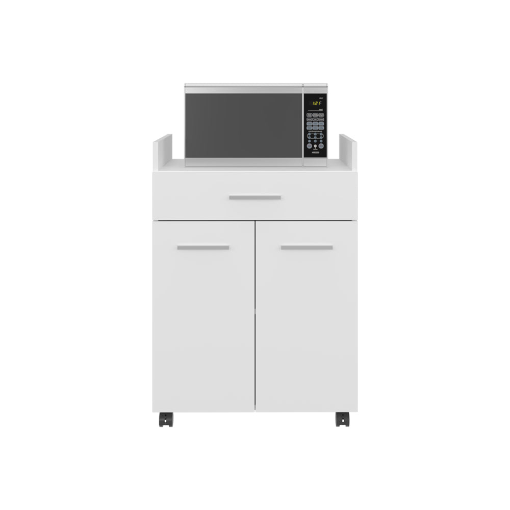 Derry Coffee Cart, Living Room, White