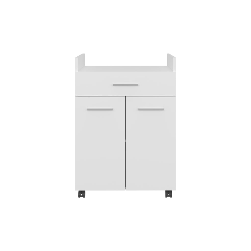 Derry Coffee Cart, Living Room, White