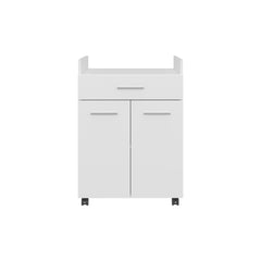 Derry Coffee Cart, Living Room, White