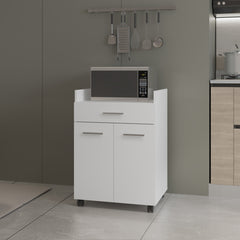 Derry Coffee Cart, Living Room, White