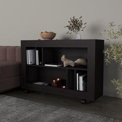 Norwood Table Cart, Living room, Black
