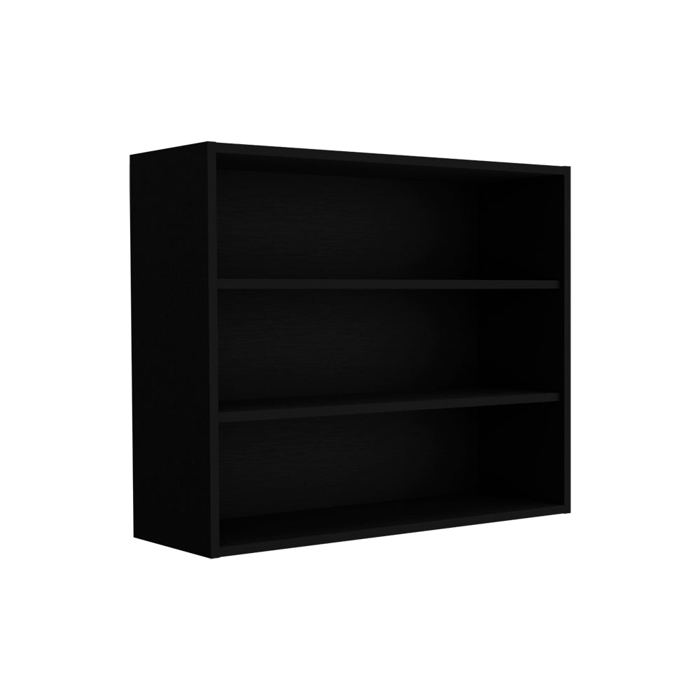 Meeker Wall Cabinet, Kitchen, Black