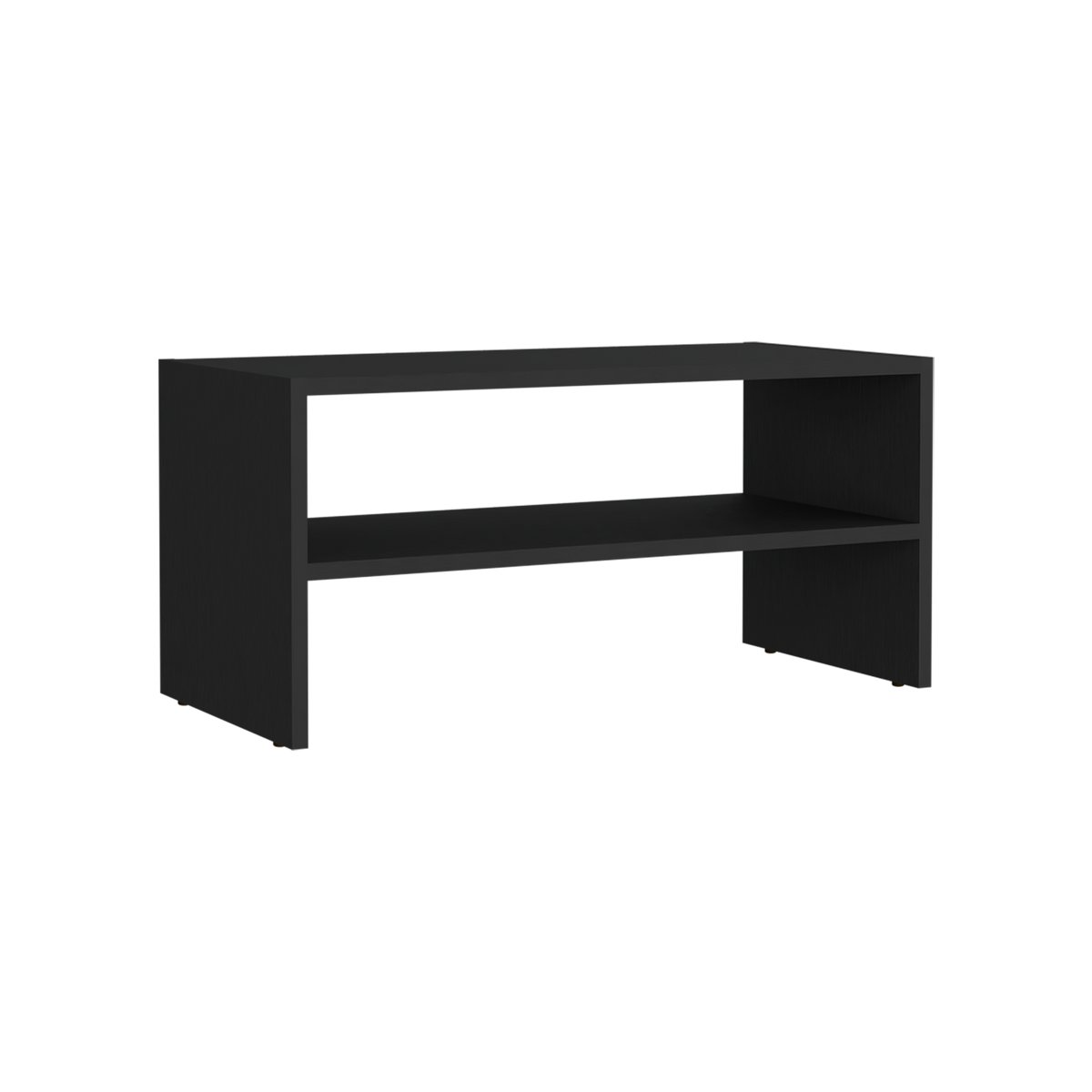Stackable Shoe Rack Howard, Bedroom, Black