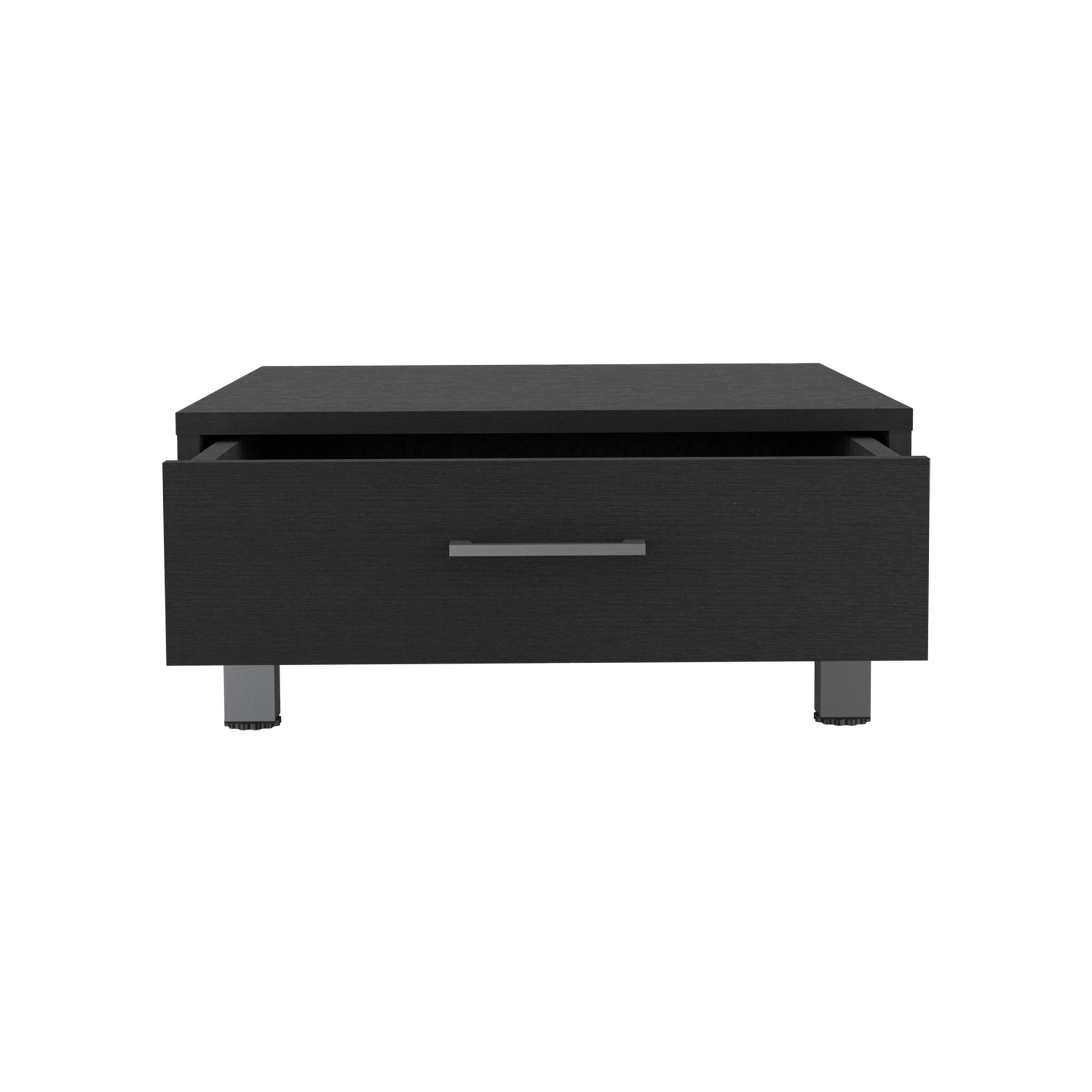 Coffee Table Albuquerque, One Drawer, Black Wengue Finish
