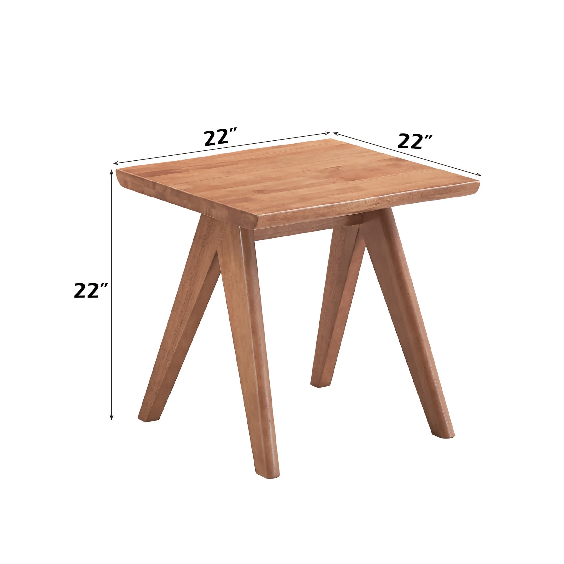 Velentina Natural Finish Accent Table