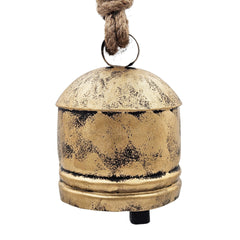 D4.5x6.1" Iron Hanging Bell, Decorative Hanging Ornaments for Holiday Party Decorations, Set of 4