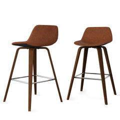 Randolph Bentwood Counter/ Bar Height Stool (Set of 2)