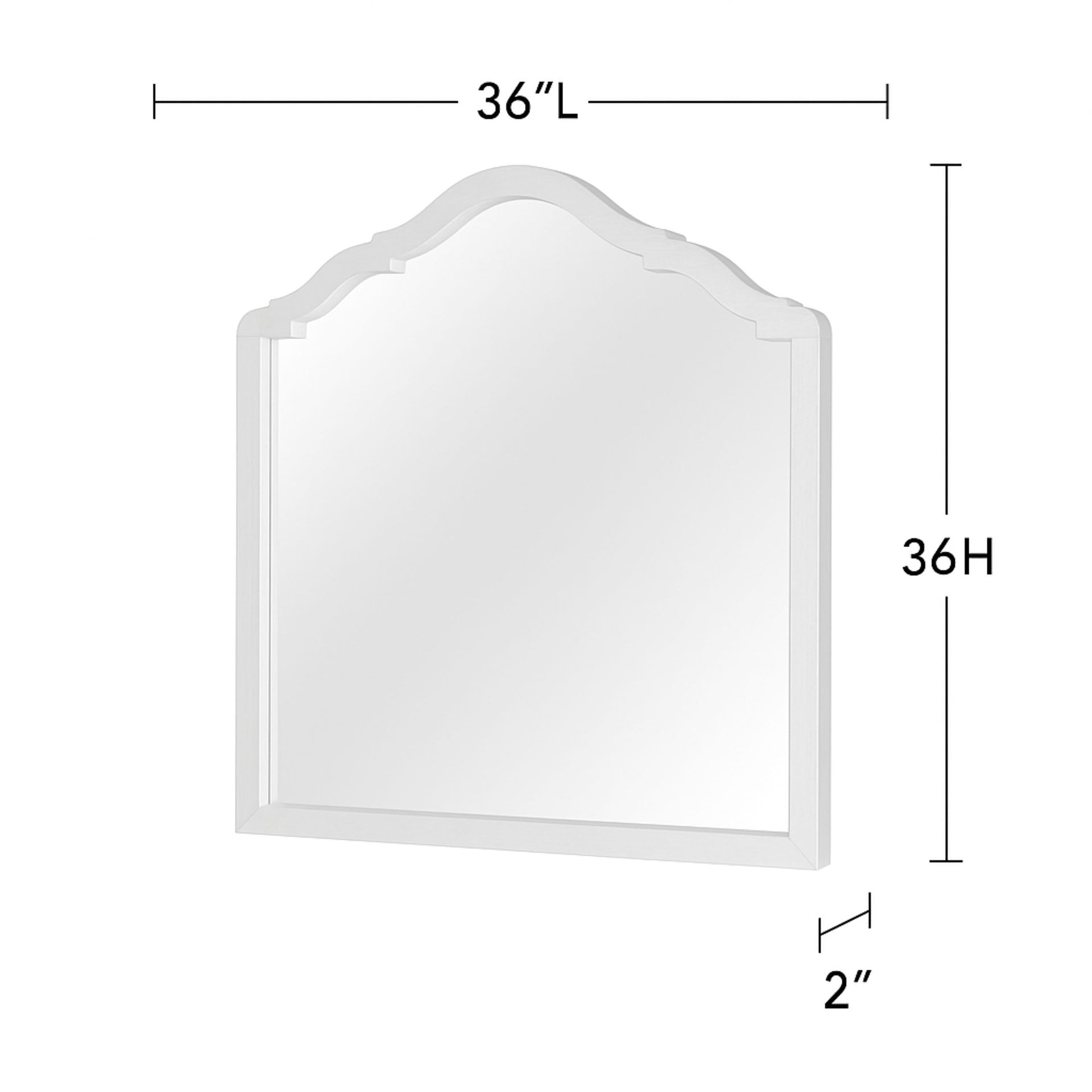 Small Teen Mirror - Cement