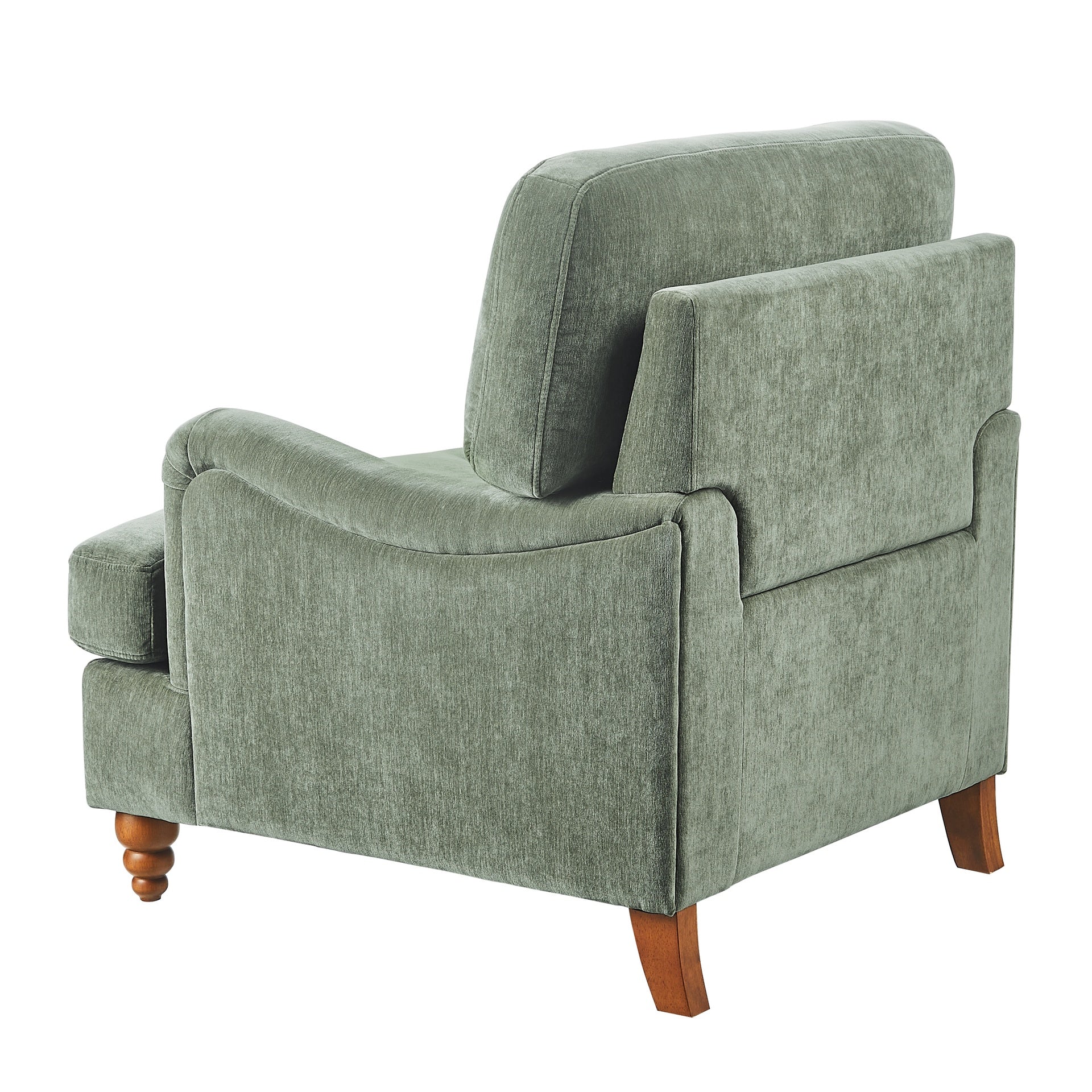Candor Fabric Arm Chair in Sage