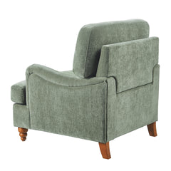 Candor Fabric Arm Chair in Sage