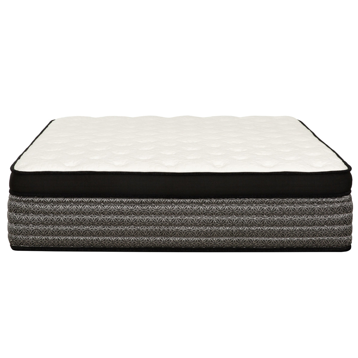 Plush 14" Full Size Hybrid Mattress, Euro Top Gel-Memory Foam & Pocket Spring Mattress, Cooling Technology, Low Motion Tranfer