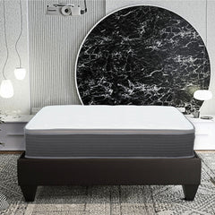 8 in. Full-Size Hybrid Mattress in a Box, Pocket Spring and Gel-Infused Memory Foam Mattress, Pressure Relief, Cooling Technology