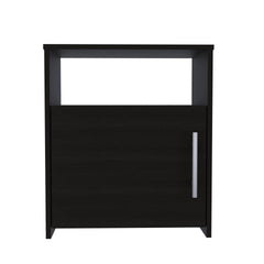 Wenge 1-Shelf Nightstand
