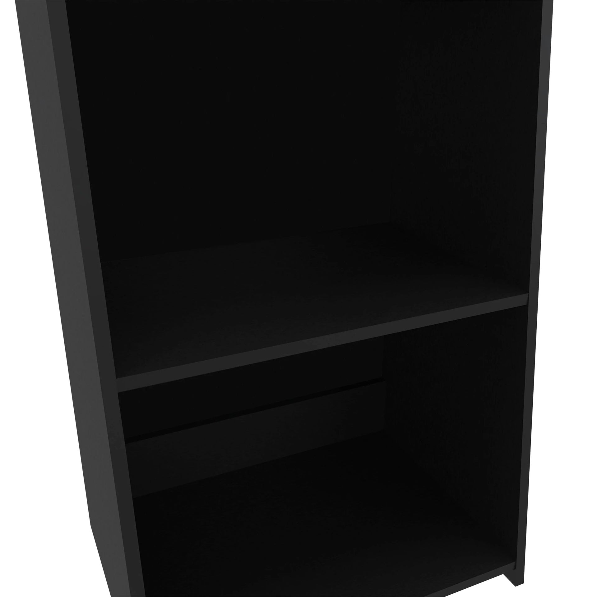 Wenge Bookcase with Three Shelf