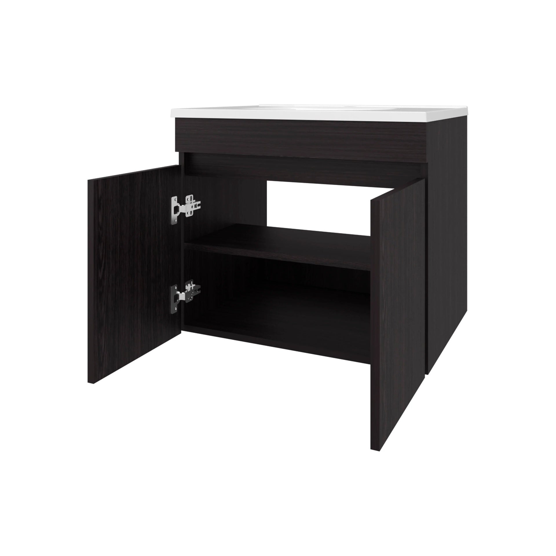 Wengue Vanity with 2 Doors