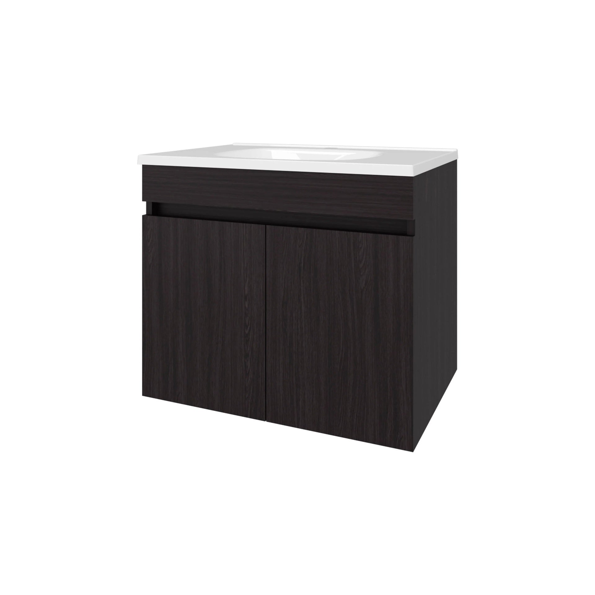 Wengue Vanity with 2 Doors