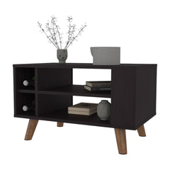Wengue Coffee Table with Open Storage