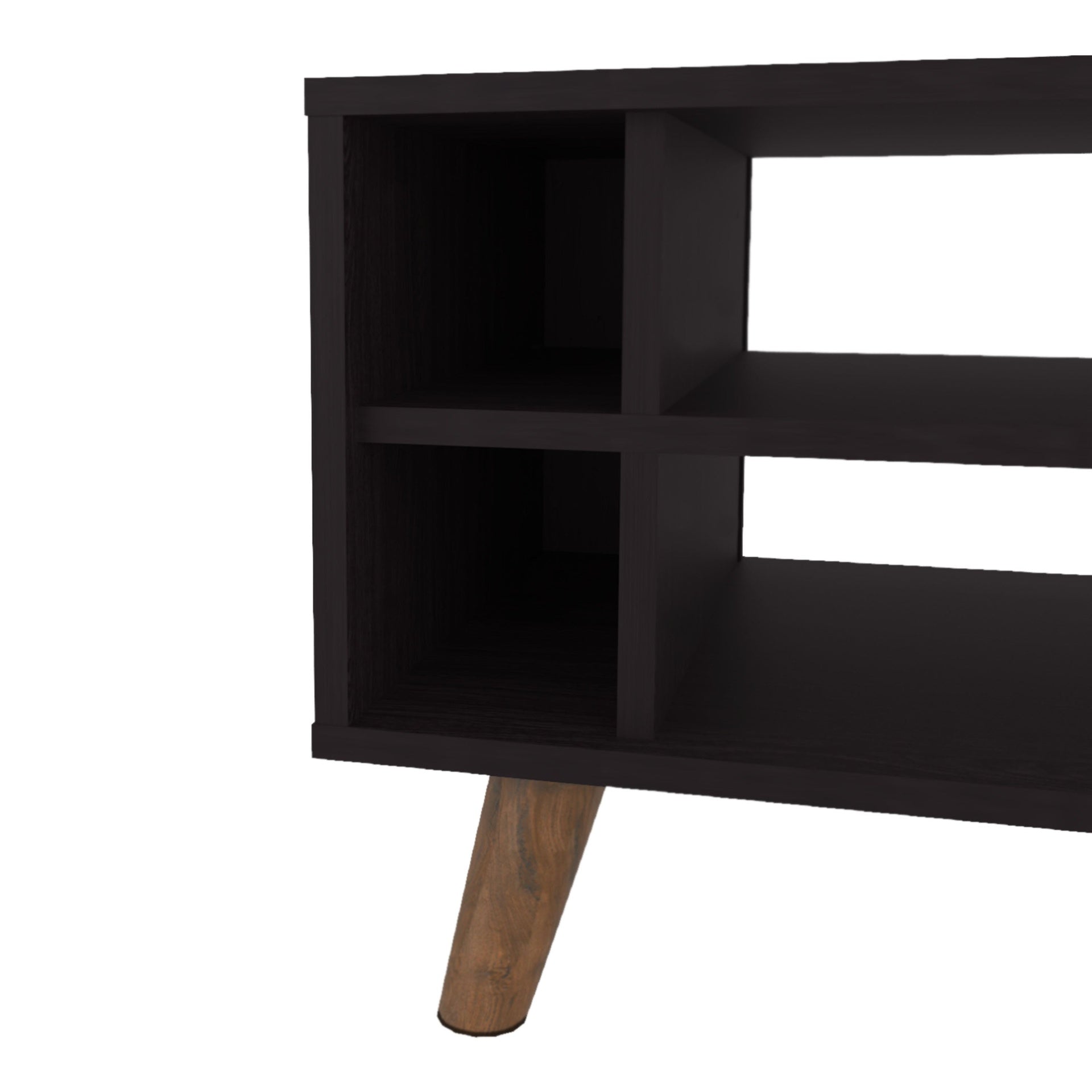Wengue Coffee Table with Open Storage