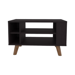 Wengue Coffee Table with Open Storage
