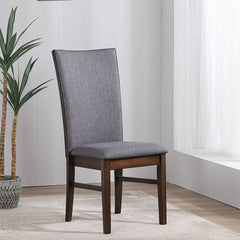 Wawona Grey Upholstered Dining Side Chair Grey (2 of Set)