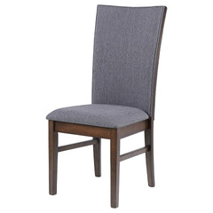 Wawona Grey Upholstered Dining Side Chair Grey (2 of Set)