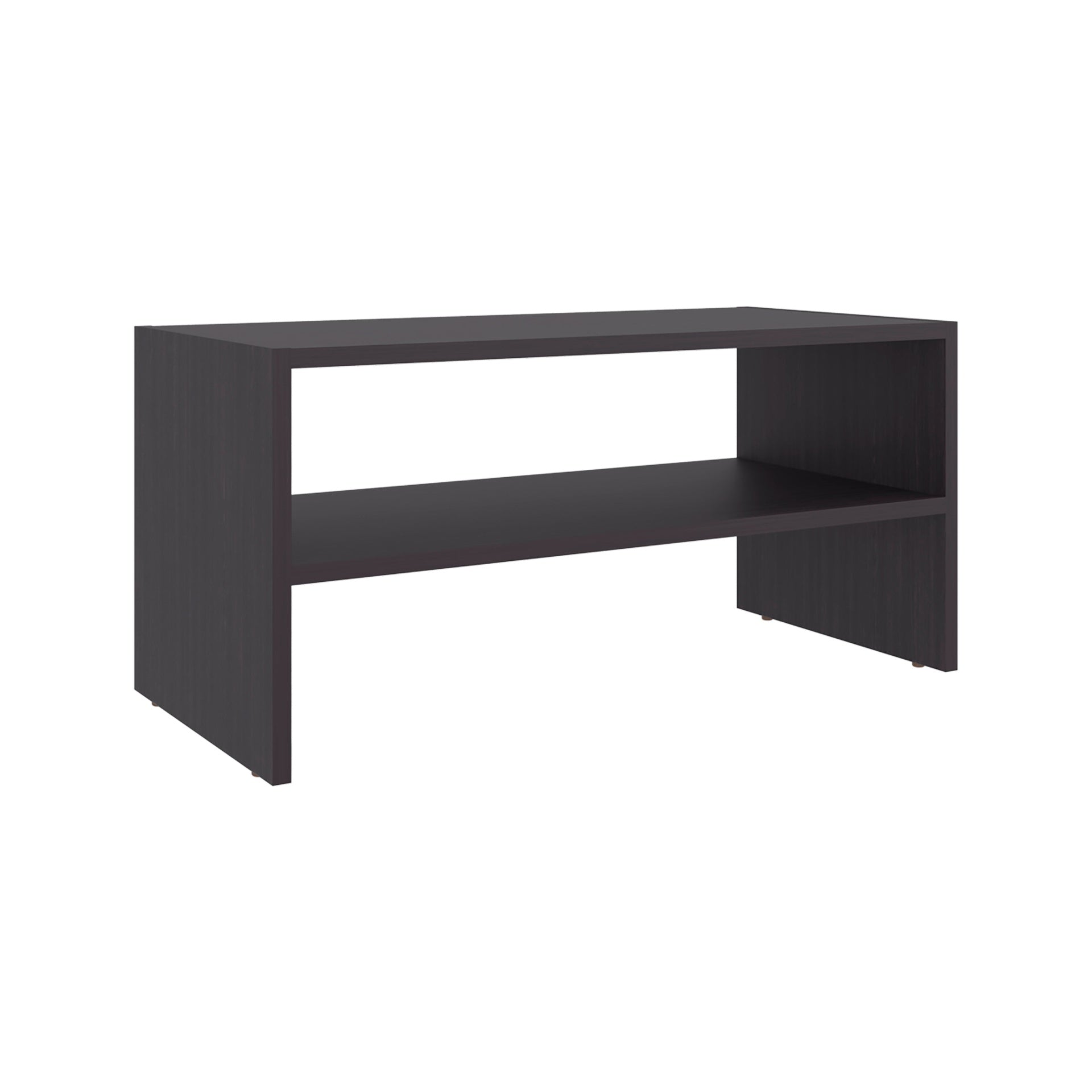 Wenge Shoe Rack with 2 Shelves