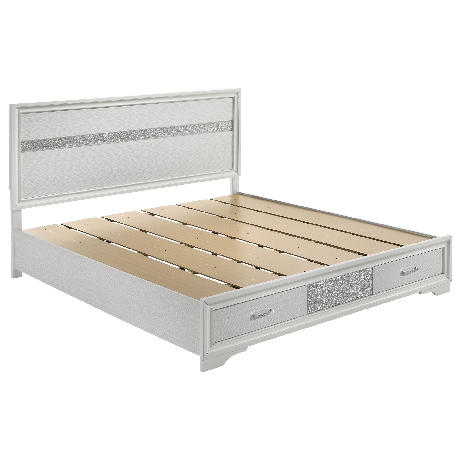 May 2-drawer Platform Eastern King Storage Bed
