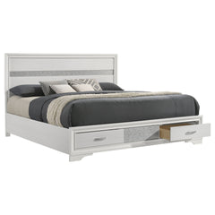 May 2-drawer Platform Eastern King Storage Bed