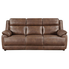 Worthington Dark Brown Upholstered 2-Piece Sofa Set