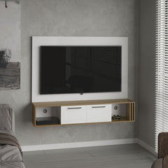 Entertainment Center, 2 Doors, 4 Shelves
