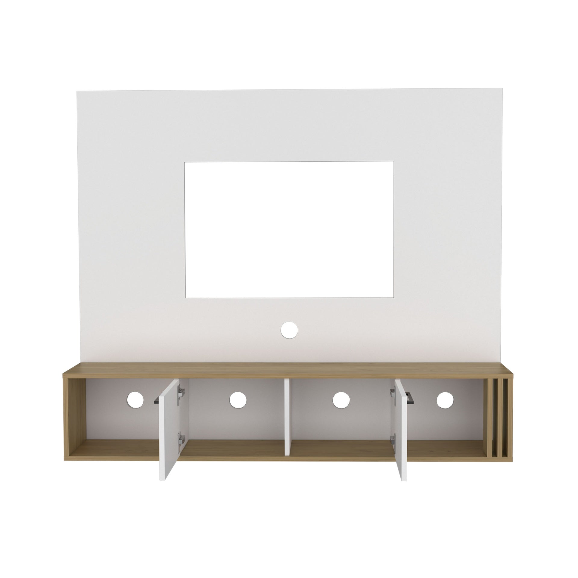 Entertainment Center, 2 Doors, 4 Shelves