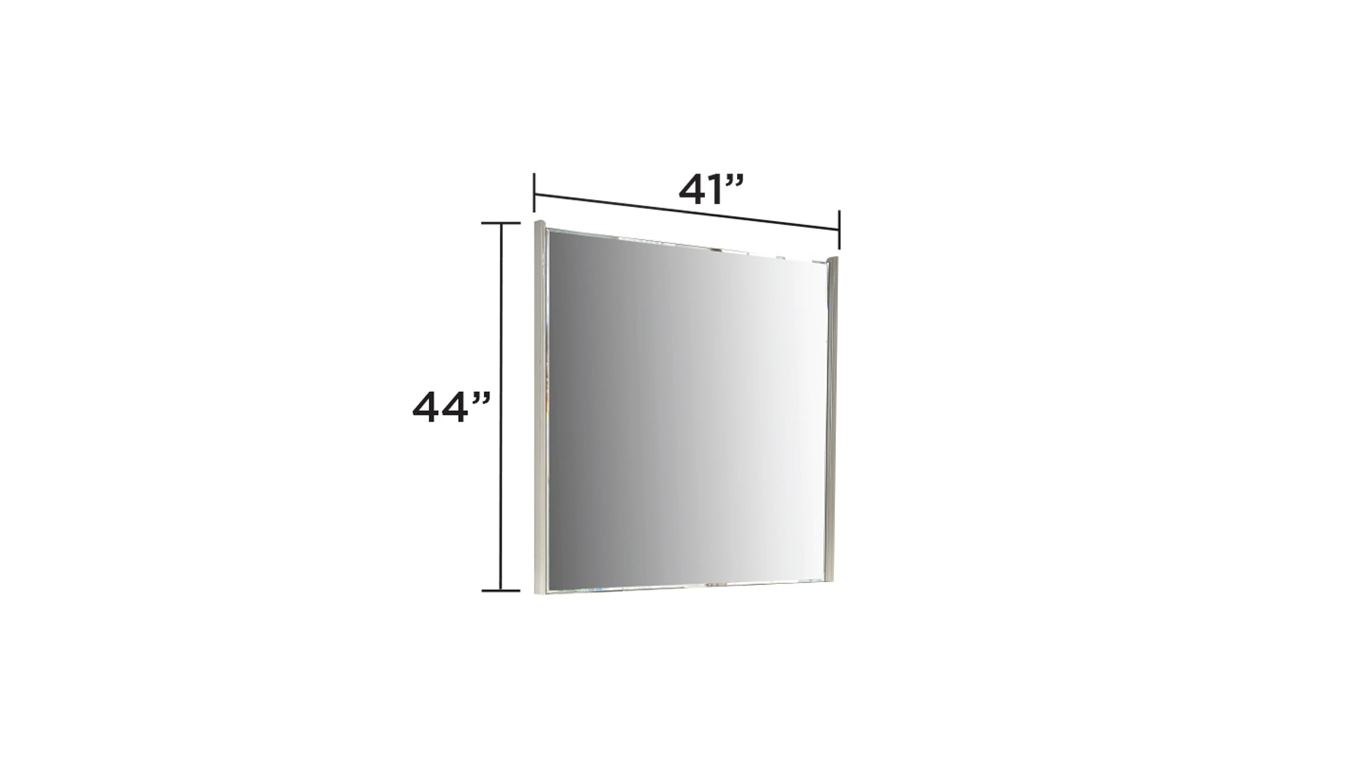 Omari Modern Style Mirror Made with Wood and Gold Accents in Beige(INCLUDES MIRROR ONLY)      same asG150109297  (NJ inventory)