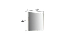 Omari Modern Style Mirror Made with Wood and Gold Accents in Beige(INCLUDES MIRROR ONLY)      same asG150109297  (NJ inventory)