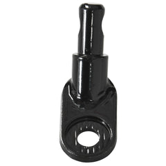 Aosom Steel Bike Trailer Coupler Attachment, Type 'B' Bicycle Trailer Hitch Connector for Cargo, Child and Pet Trailers
