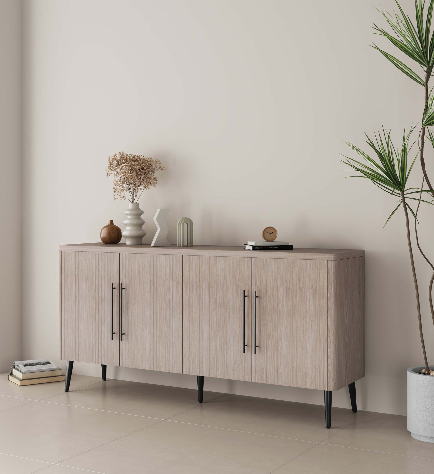Sideboard in Whitewashed Oak