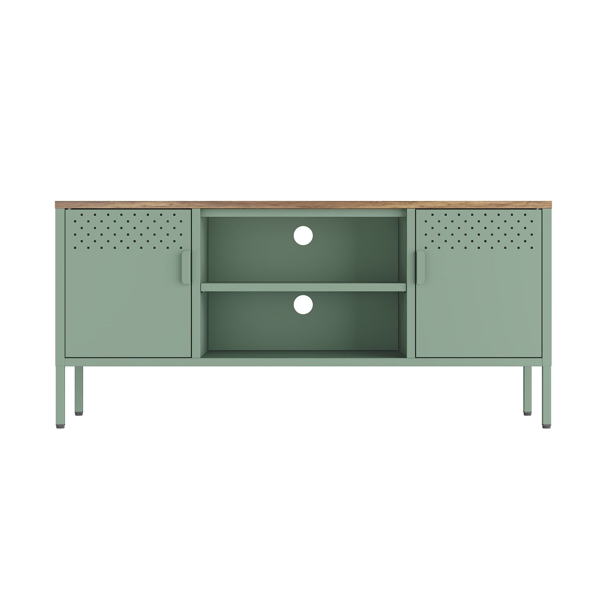 Storage Cabinet in Sage Green