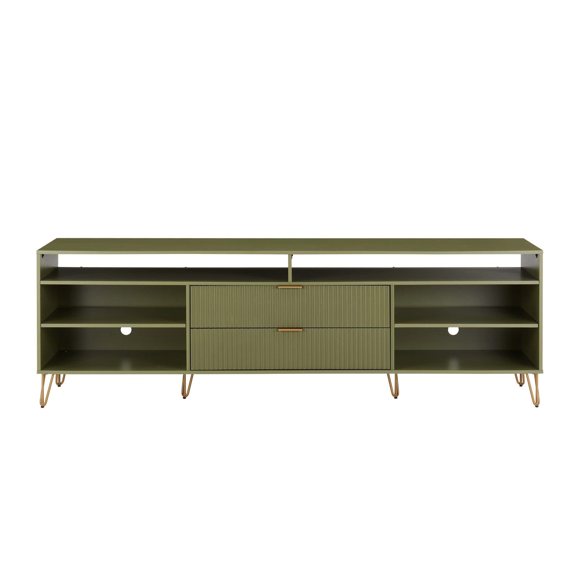 TV Stand in Olive Green