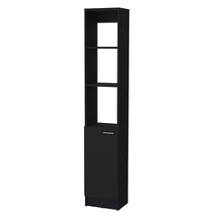 Brenda Linen Cabinet with 1 door, 3 open shelves