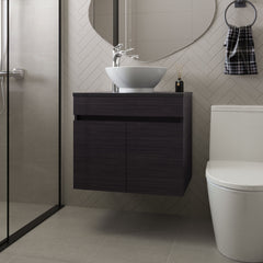 Sheridan Bathroom Vanity  with 2 Doors, Wengue