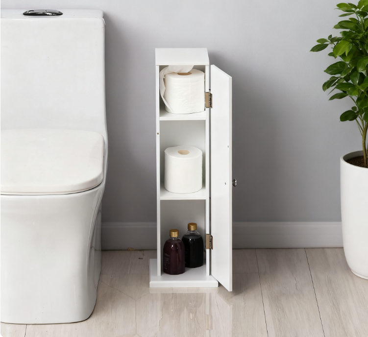Toilet Paper Cabinet Small Toilet Paper Cabinet, Bathroom Corner Cabinet