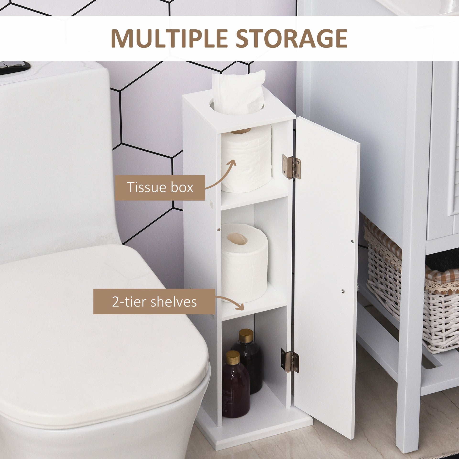 Toilet Paper Cabinet Small Toilet Paper Cabinet, Bathroom Corner Cabinet