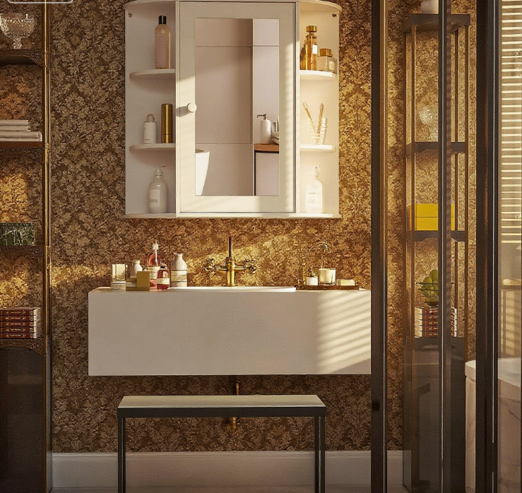 Bathroom Medicine Cabinet with Mirror, Bathroom Mirror Cabinet