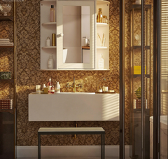 Bathroom Medicine Cabinet with Mirror, Bathroom Mirror Cabinet