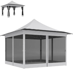 Pop Up Tent,Canopy Tent with Mesh Netting,with Carry Bag,for Garden, Patio