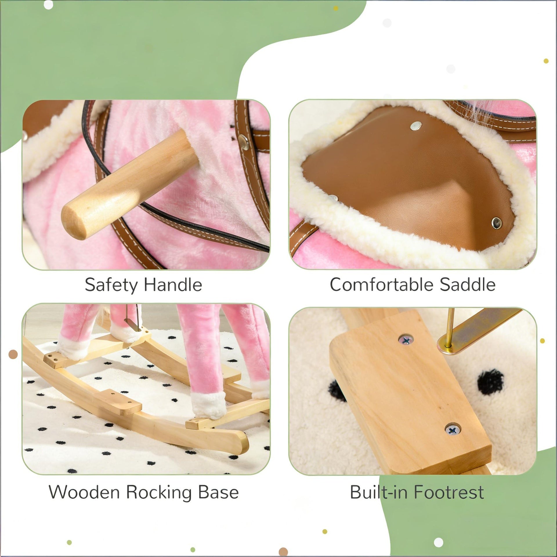 Toddler Ride On Horse Toy,Rocking Horse