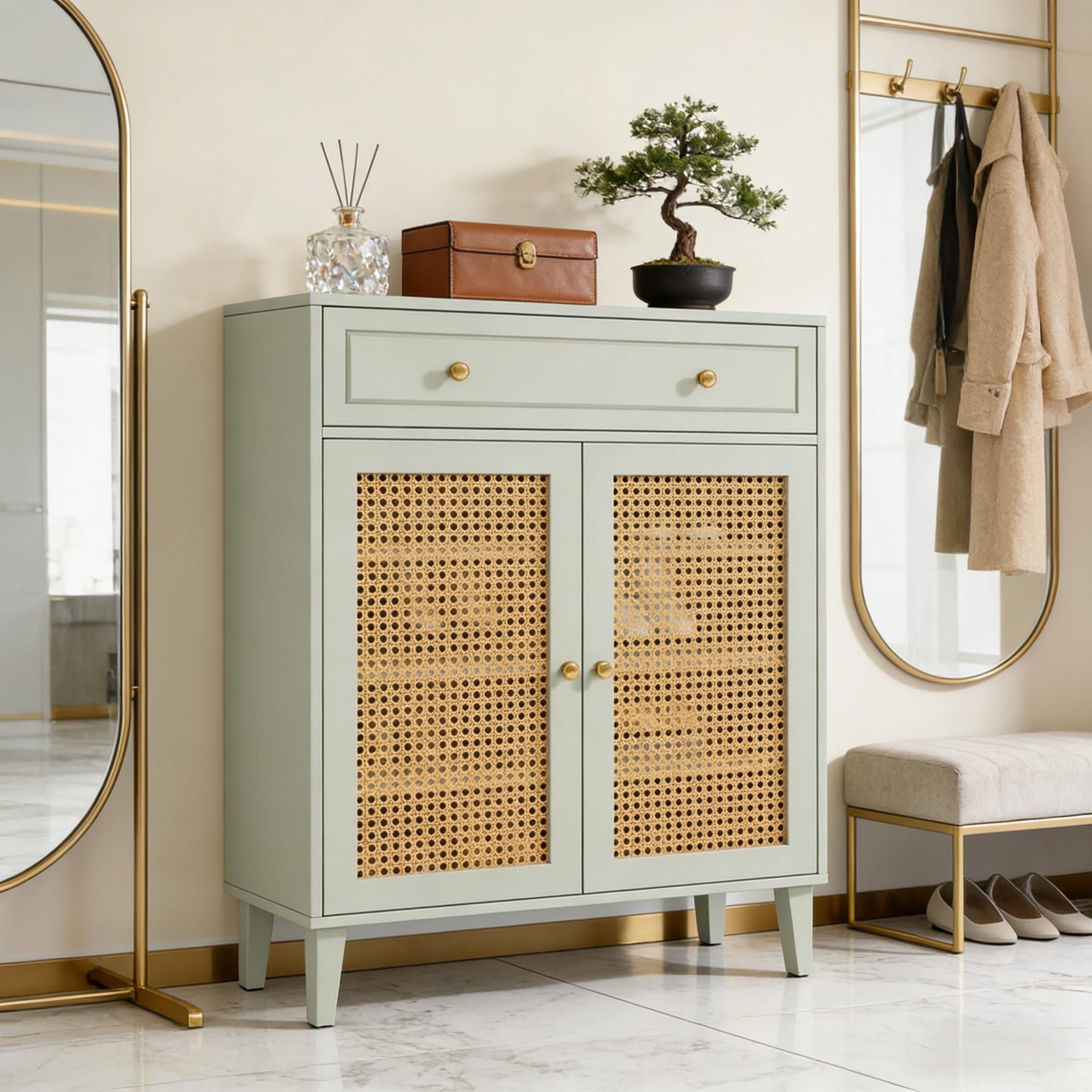 Nordic Style Shoe Organizer,Chic Shoe Cabinet,Special Cabinet