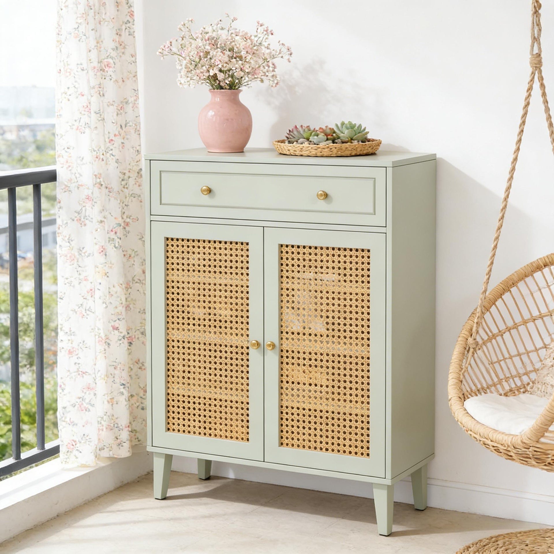 Nordic Style Shoe Organizer,Chic Shoe Cabinet,Special Cabinet