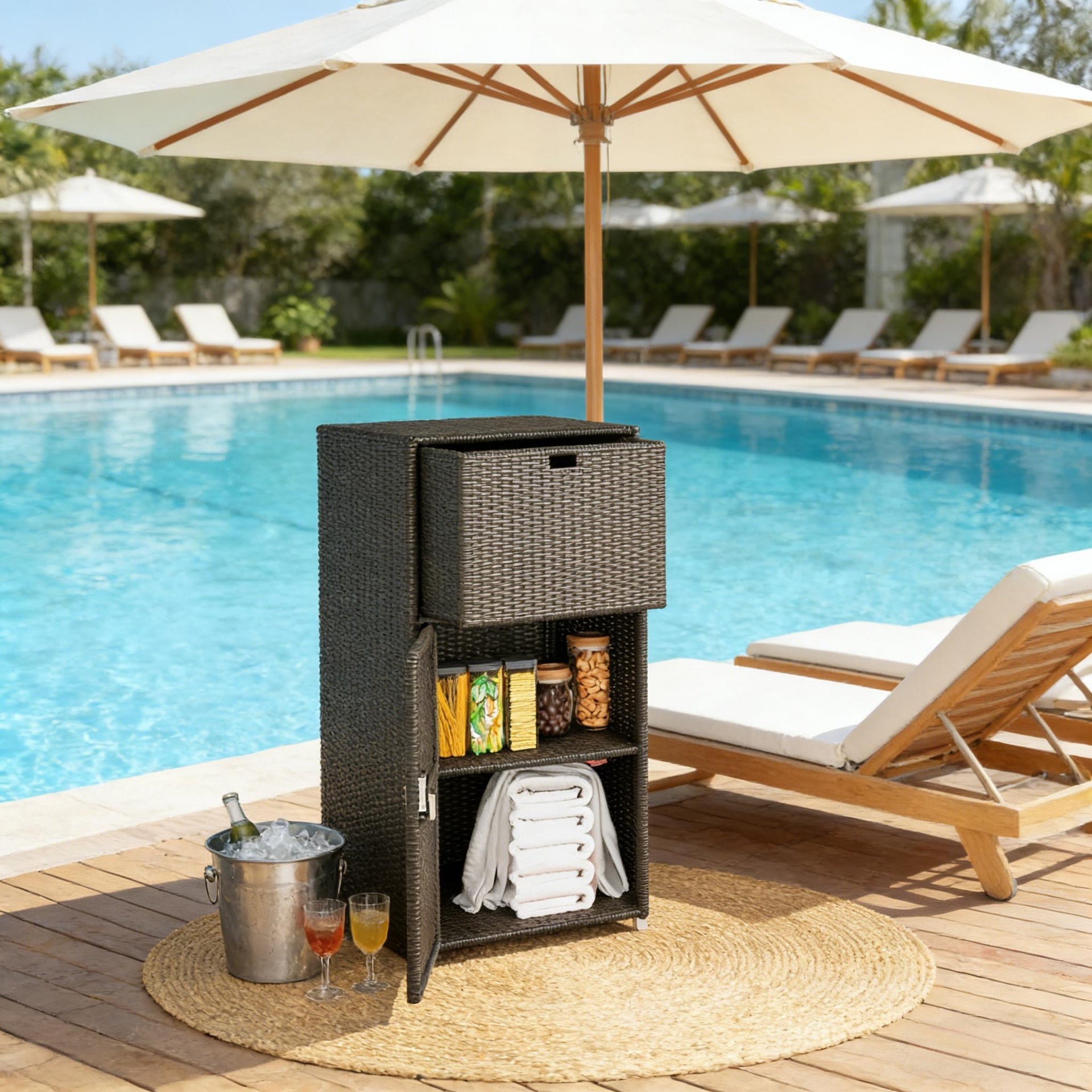 Outdoor Cabinet,Storage Rack