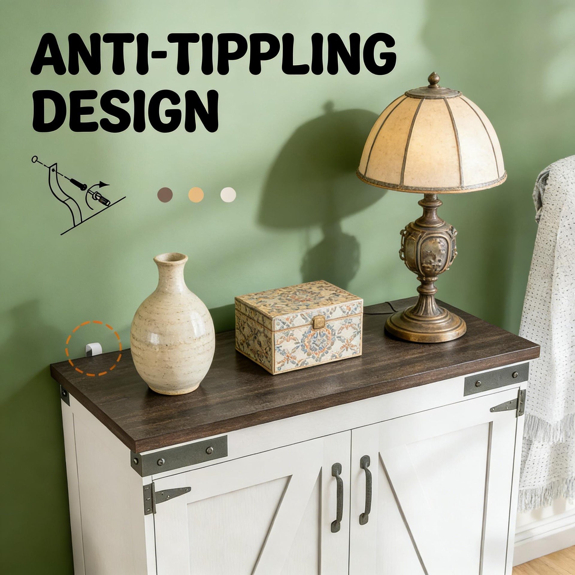 Home Storage Cabinet,Kitchen Sideboard,Entryway Cabinet
