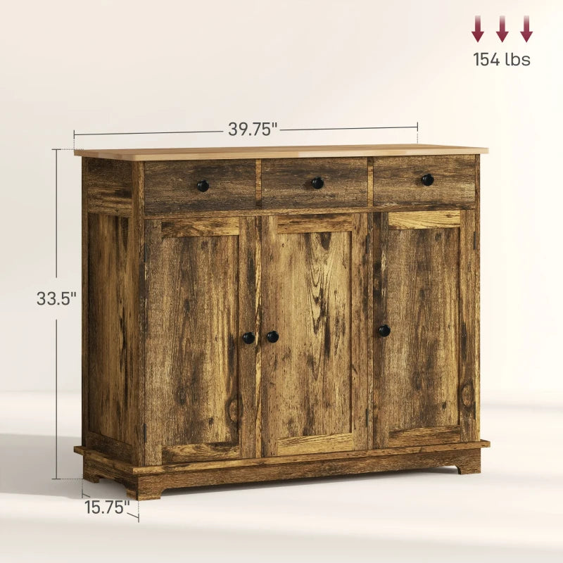 Rustic Style Floor Cupboard,Kitchen Storage Cabinet,Home Storage Cabinet,Hall Accent Cabinet